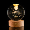 Crystal Ball Decoration 3D Laser Inner Carving - Variety Hunt