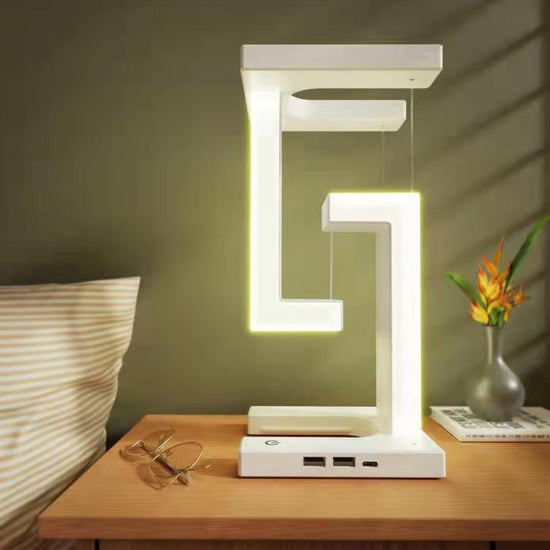 Floating Lamp For Home Bedroom with Wireless Charging - Variety Hunt