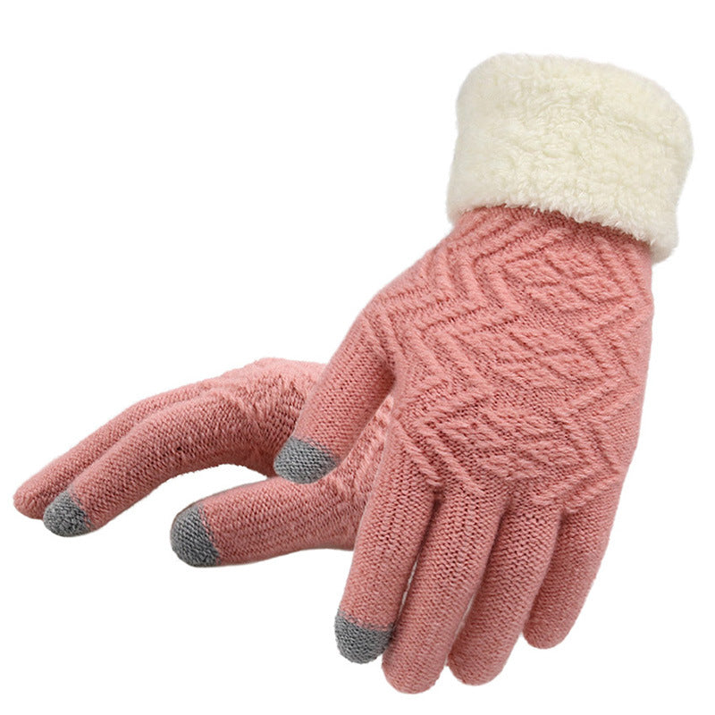 Winter knitted gloves - Variety Hunt