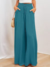 Womens Pants Wide Leg Loose Comfy With Pockets - Variety Hunt