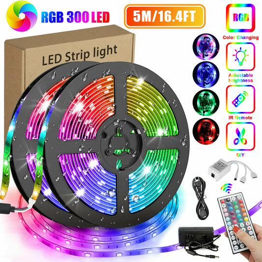Flexible LED Strip Light with Remote