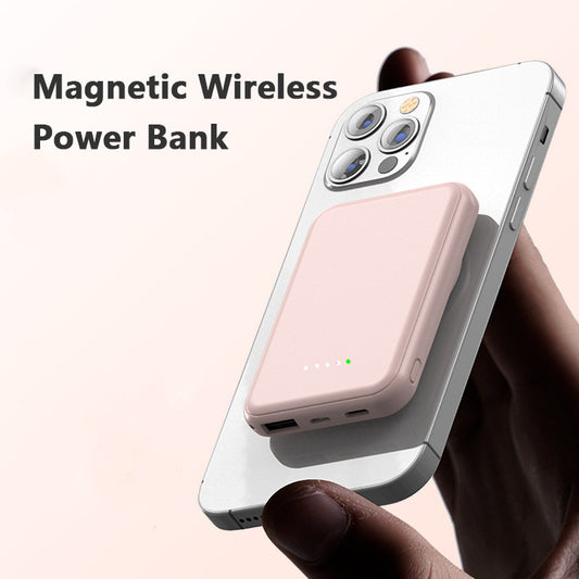 Wireless Power Bank 5000 MAh Portable