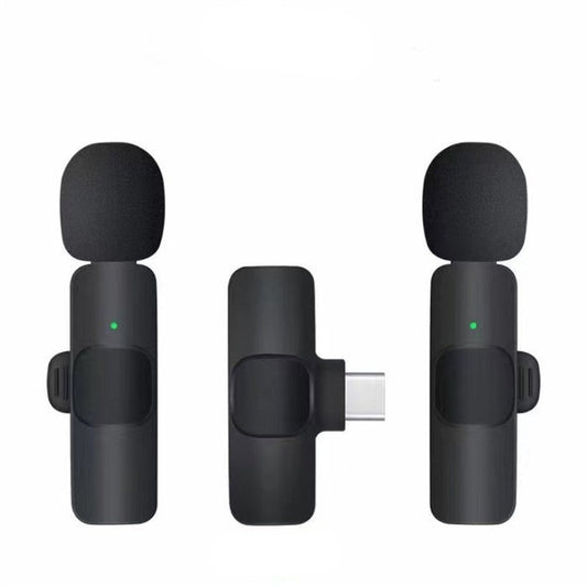 Mini Microphone Wireless Audio  Video Recording With Phone